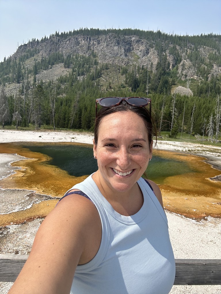 Emerald Pool in Yellowstone National Park